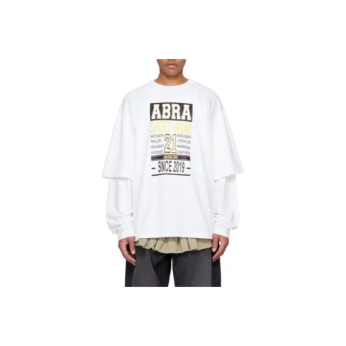 Abra Белый Мужской T-Рубашки