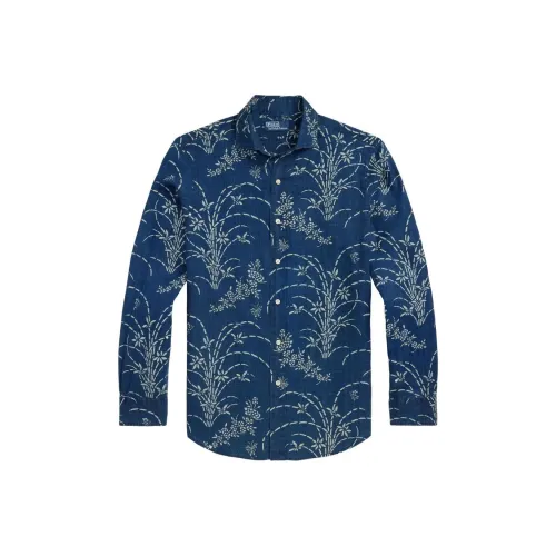 Polo Ralph Lauren SS25 Рубашка Мужская Синяя