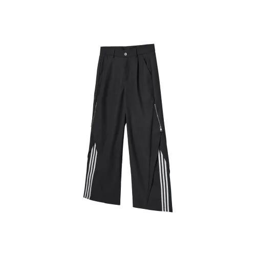 BLACK AT Повседневные брюки Унисекс Черный