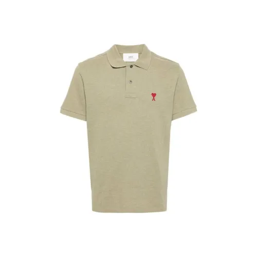 AMIPARIS Поло Мужское Зеленое