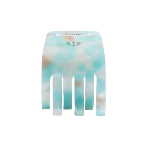 lululemon Заколки для волос Женские Serene Cyan White