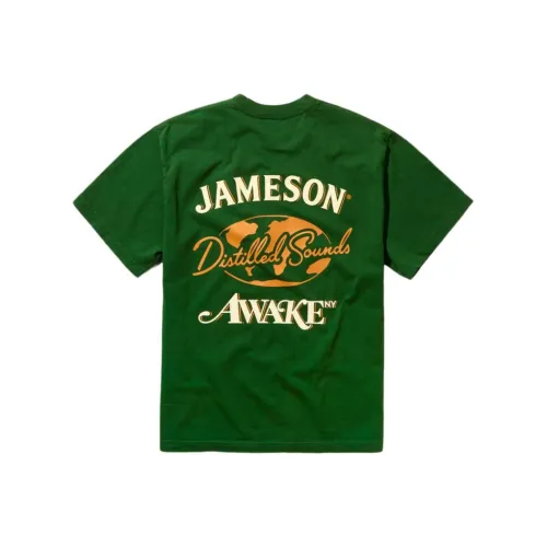 AWAKE NY x JAMESON SS25 T-Shirt Мужской Зеленый
