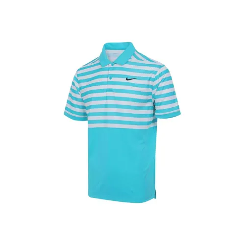 Nike Blue Men's T-Shirts Найк Синий Мужские Футболки