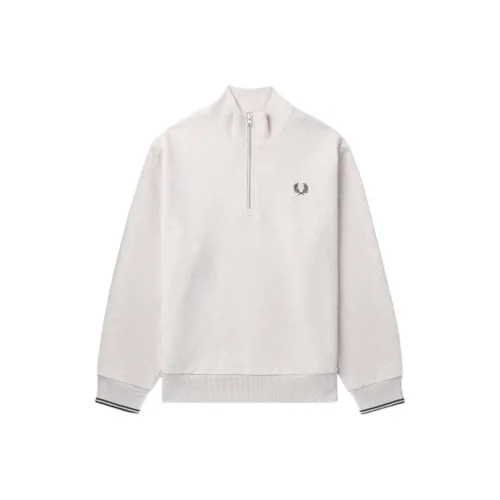 FRED PERRY FW24 Свитшот Мужской Бежевый