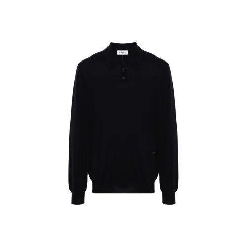 Lanvin Midnight Blue Мужская Поло