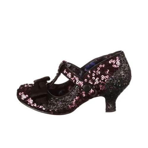 IRREGULAR CHOICE Экцентричный Evening Квадратный каблук Высокие каблуки 6 см Женские Черный