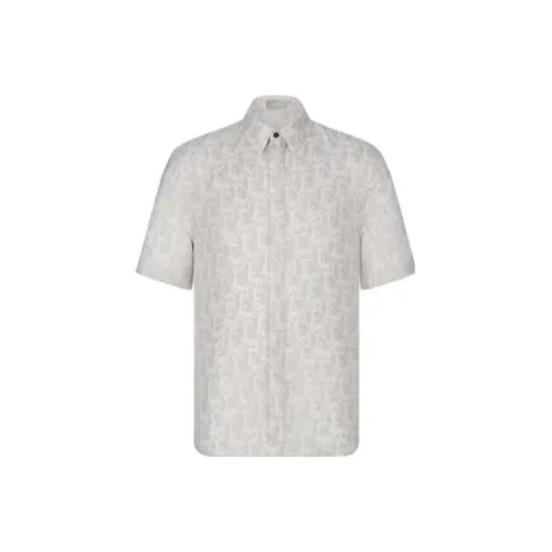 DIOR Серые Мужские Рубашки