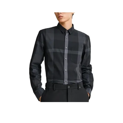 PEACEBIRD MEN Рубашка Мужская Черная