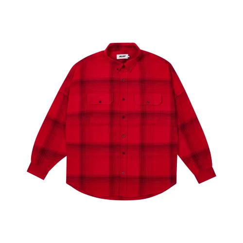 Дворцовый красный унисекс рубашки