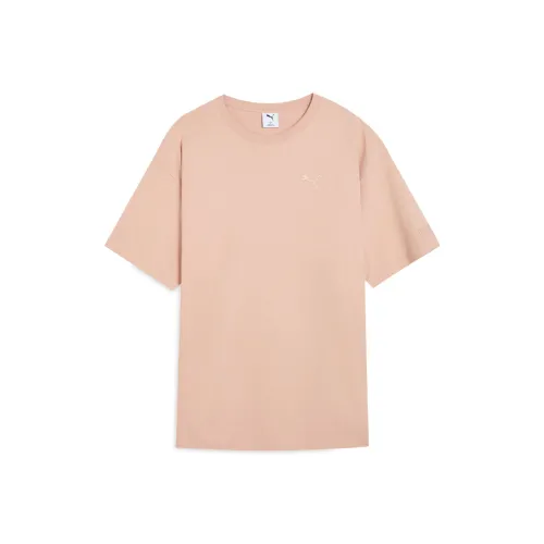 PUMA PrimeESS T Рубашка Унисекс Розовый 91