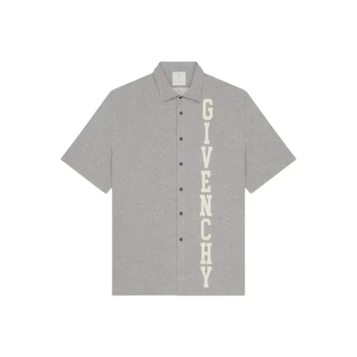 GIVENCHY Серые Мужские Рубашки