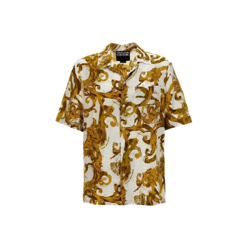 VERSACE JEANS COUTURE Рубашка Мужская Желтая