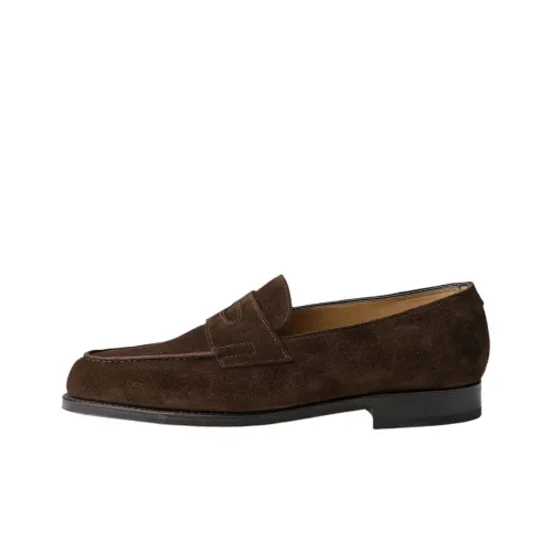 JOHN LOBB Мужская повседневная обувь, низкий топ, коричневый, мужской