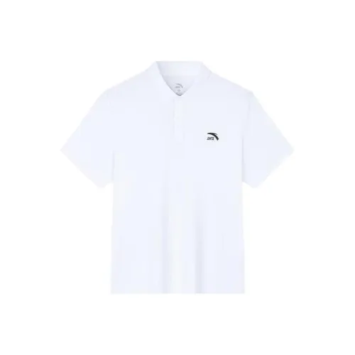 ANTA Life Collection Поло Мужское Снежно-Белый