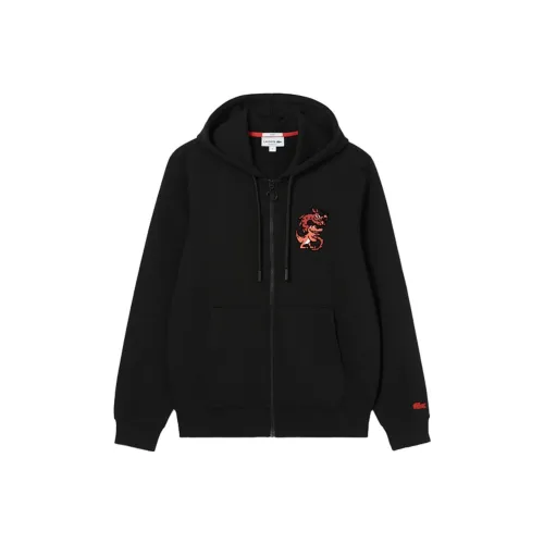 lacoste Year of the Dragon Chinese New Year Series Черный Унисекс Свитшоты