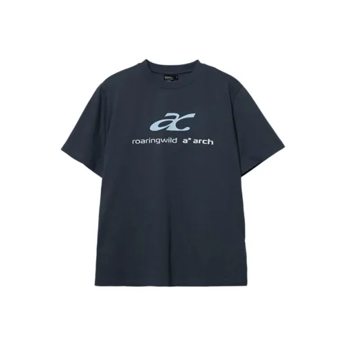 ROARINGWILD T-Shirt Унисекс Синий Серый