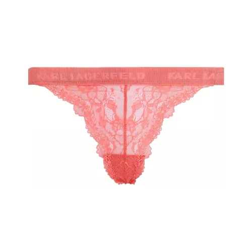 Karl Lagerfeld Трусы Женские 1 Пачка Лососевый Розовый