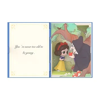 POP MART X Disney POP MART Princess' Fairy Tale Коллекция Сценарий Слепые коробки Один Mystery Коробка Целая коробка 8 шт