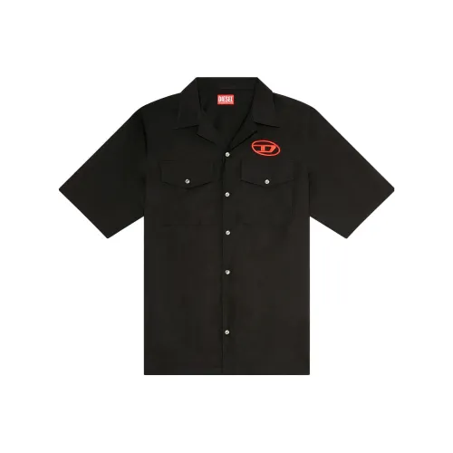 DIESEL Мужские Черные Рубашки