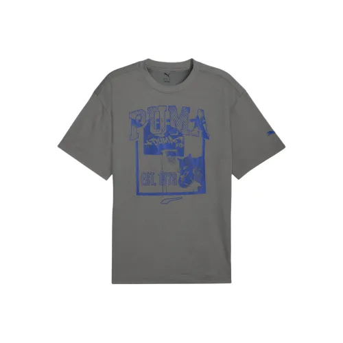 PUMA RIVAL RAGE T Рубашка Мужская Серый 03