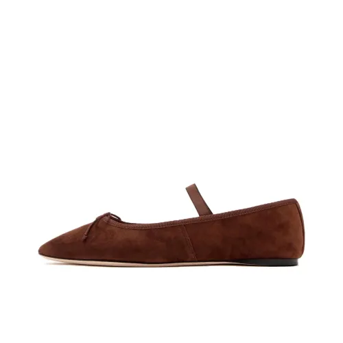 Loeffler Randall Туфли Мэри Джейн Темно-кофейные Женские