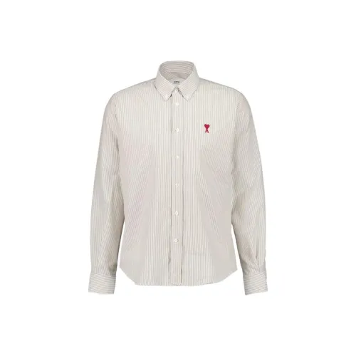 AMIPARIS Зеленые Мужские Рубашки