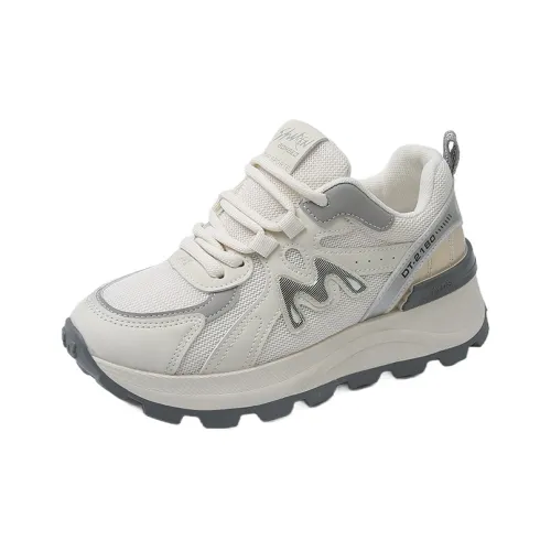 JANECO Противоскользящие Износостойкие Дышащие Низкие Топ Кроссовки с Толстой Подошвой Женские