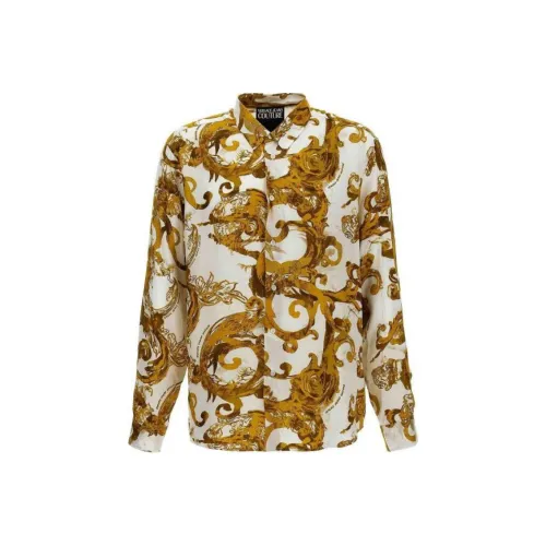 VERSACE JEANS COUTURE Рубашка Мужская Желтая