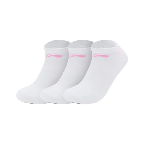Носки для ног с низким верхом женские белые розовые