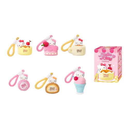 Sanrio Hello Kitty Plush Aromatherapy Pendant Blind Boxes Single Mystery Box Full Box 6 Pack Санрио Hello Kitty Плюшевый Ароматерапия Подвеска Слепые Коробки Один Mystery Коробка Полная Коробка 6 Пачка
