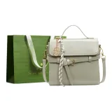 Зеленый + Украшение + Сумка для покупок