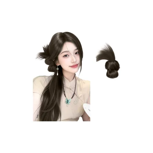 MUYAN Новый китайский стиль Парики-бублики