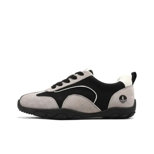 NAVIGARE Маленький Парус Легкий Низкий Топ Повседневный Женский Черный Серый