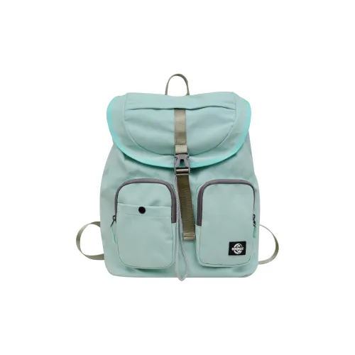 SEVENMOONS Нейлон Рюкзак Унисекс Айвори Черный Циан