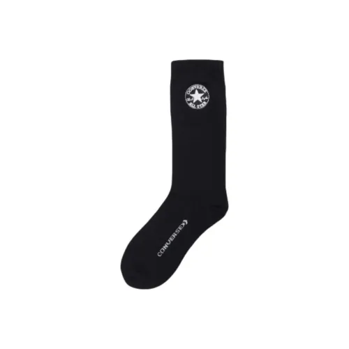Converse Chuck Patch 1 шт Черный Унисекс MID Носки до икры