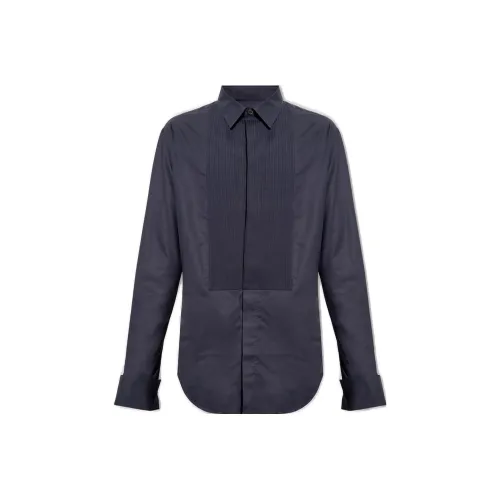 GIORGIO ARMANI Мужские черные рубашки