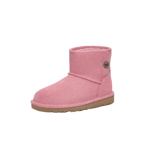 UGG Classic Heritage Entry Детские утепленные сапоги High Top Серый Фиолетовый Kids