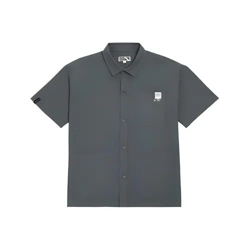 Mizuno HERITAGE Series SS24 Рубашка Мужская Корт Зеленая