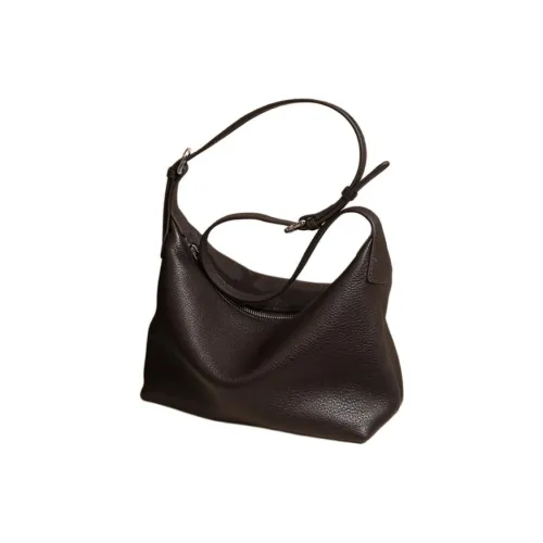 H YXIANG Сумка через плечо из натуральной коровьей кожи женская цвет эбеновое дерево кофе