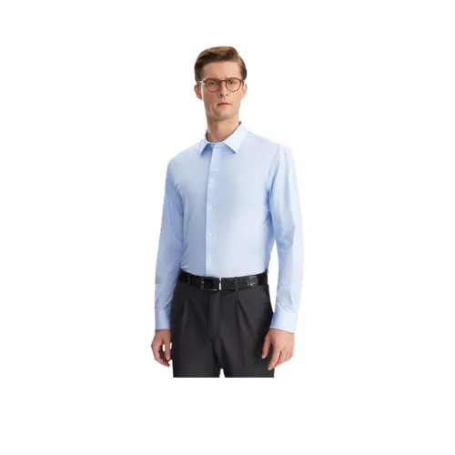 OUDING Рубашка Мужская Облако Аква-Синий
