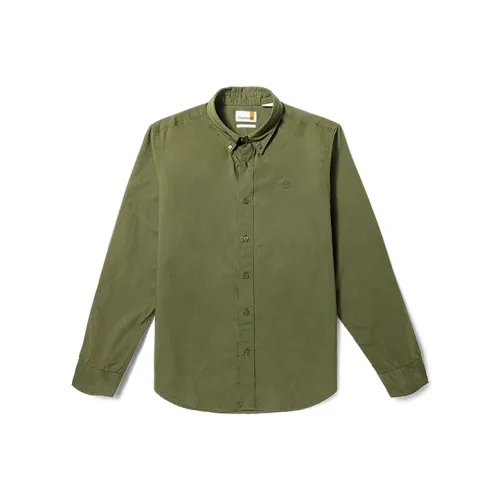 Timberland Рубашка Мужская Кассель Зеленая