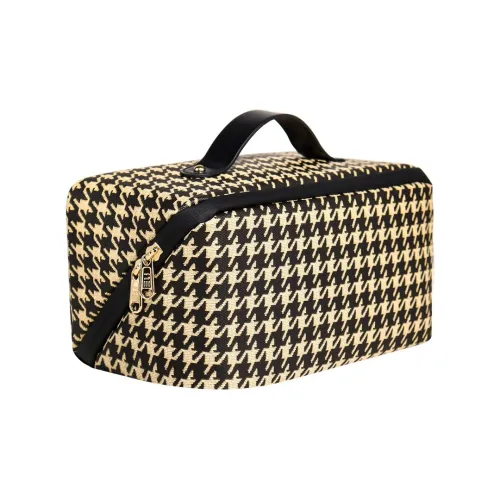 Tong Tong Rabbit ПУ (полиуретан) Косметичка Стандартная Женская Черный Коричневый Розовый