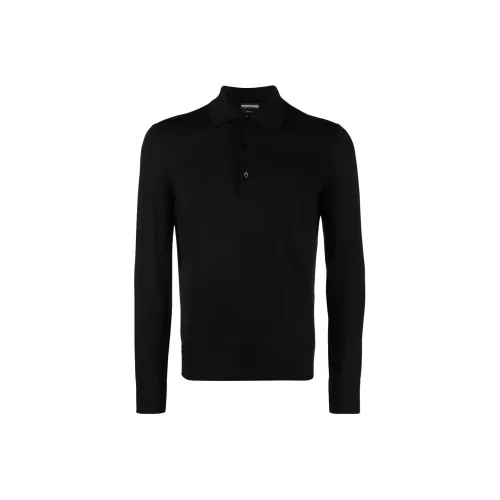 TOM FORD Мужская черная поло