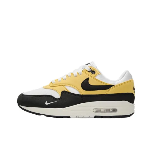 Nike Air Max 1 Low Топ Повседневная обувь Женская Светло-желтая