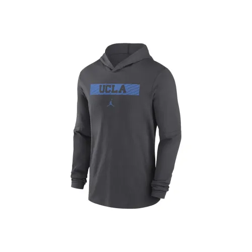 Джордан UCLA Dri Fit Толстовка Мужская Серого цвета