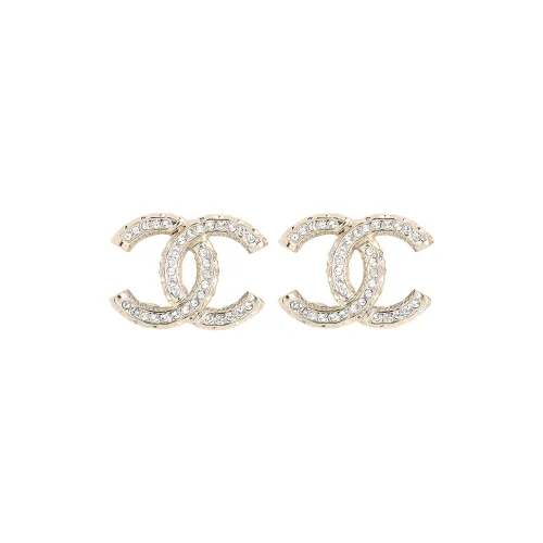 CHANEL Серьги-гвоздики из золота для женщин металл