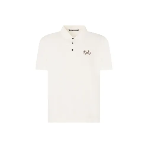 EMPORIO ARMANI EA7 Поло Мужское Белое
