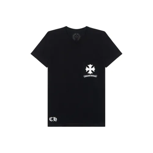 Chrome Hearts Мужские черные футболки