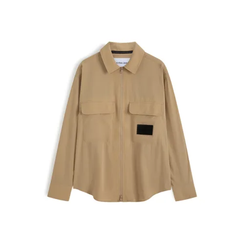 Calvin Klein Хаки Мужские Рубашки