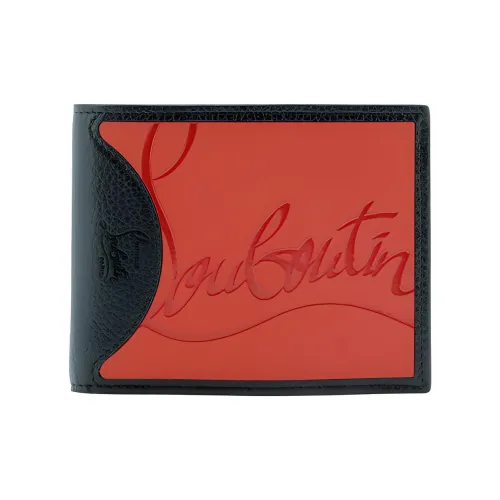 CL LUBOTING Телячья кожа Кошелек Мужской Черный